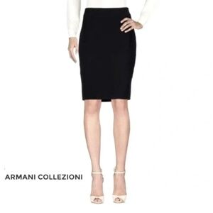 Armani Collezioni black pencil skirt Size 8
